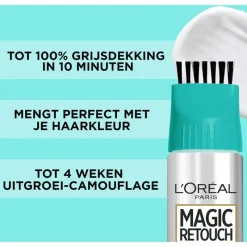 Best L'Oréal Paris Magic Retouch Permanente Haarverf 4 Middenbruin
