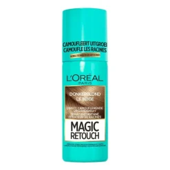 New L'Oréal Paris Magic Retouch Camouflerende Uitgroeispray Donkerblond 75 ML 4 Donkerblond