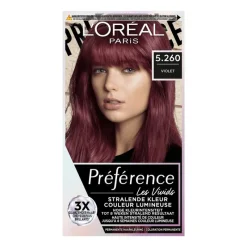 Sale L'Oréal Paris Preference Vivids Permanente Haarverf 5.260 Violet Ipanema