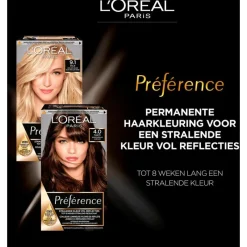 Clearance L'Oréal Paris Préférence Permanente Haarverf 1.0 Napoli Napoli - Zwart