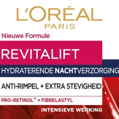 Hot L'Oréal Paris Revitalift Anti-Veroudering Nachtcrème Met Retinol 50 ML