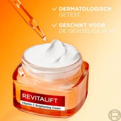 New L'Oréal Paris Revitalift Clinical Vitamine C Brightening Creaml 50 ML