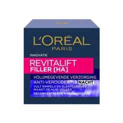 Sale L'Oréal Paris Revitalift Filler Hyaluronzuur Anti-Rimpel Nachtcrème 50 ML