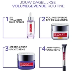 Discount L'Oréal Paris Revitalift Filler Anti-Aging Dagcrème SPF50 50 ML