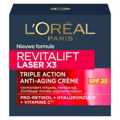 Outlet L'Oréal Paris Revitalift Laser X3 Anti-Rimpel Dagcrème SPF25 50 ML