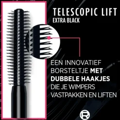 Outlet L'Oréal Paris Telescopic Lift Mascara Extra black