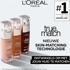 L'Oréal Paris True Match Foundation SPF16 7.W Golden Amber