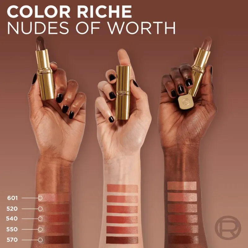 Best L'Oréal Paris L'Oreal Paris Color Riche Satin - Nudes of Worth 570 570 -Wirth it intense