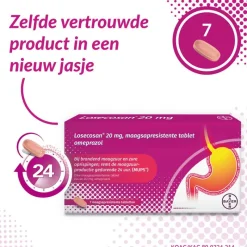 Sale Losecosan maagzuur tabletten 7 st