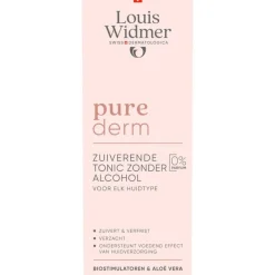 Sale Louis Widmer Purederm Tonic Zonder Alcohol Zonder Parfum 200 ML