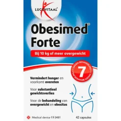 Sale Lucovitaal Obesimed forte 42 stuks