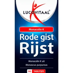 Online Lucovitaal Rode Gist Rijst 90 tabletjes