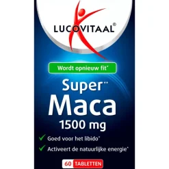 Online Lucovitaal Super Maca 1500mg 60 stuks