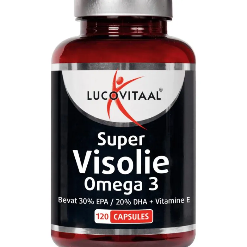 New Lucovitaal Super Visolie Omega 3 120 Capsules