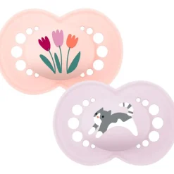 Online MAM Original Fopspenen 16+ maanden 2 stuks Pink