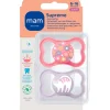 Clearance MAM Supreme Fopspenen 6-16 maanden Pink 2 stuks