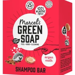 Outlet Marcels Green Soap Marcel's Green Soap Argan & Oudh Shampoo Bar 90 GR