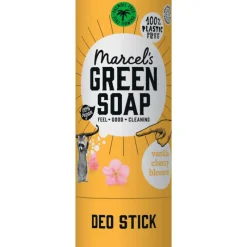 Marcels Green Soap Marcel's Green Soap Vanilla & Cherry Blossom Deodorant Stick 40 Gram