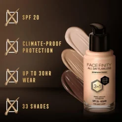 Max Factor Facefinity Foundation 30 ML Light Ivory/C40