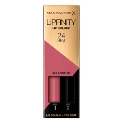Hot Max Factor Lipfinity Lip Colour Lipstick 020 Angelic