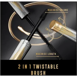 Outlet Max Factor Masterpiece 2In1 Lash Wow Mascara 02 Black Brown