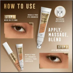 Discount Max Factor Miracle Pure Eye Enhancer Concealer 03 Peach