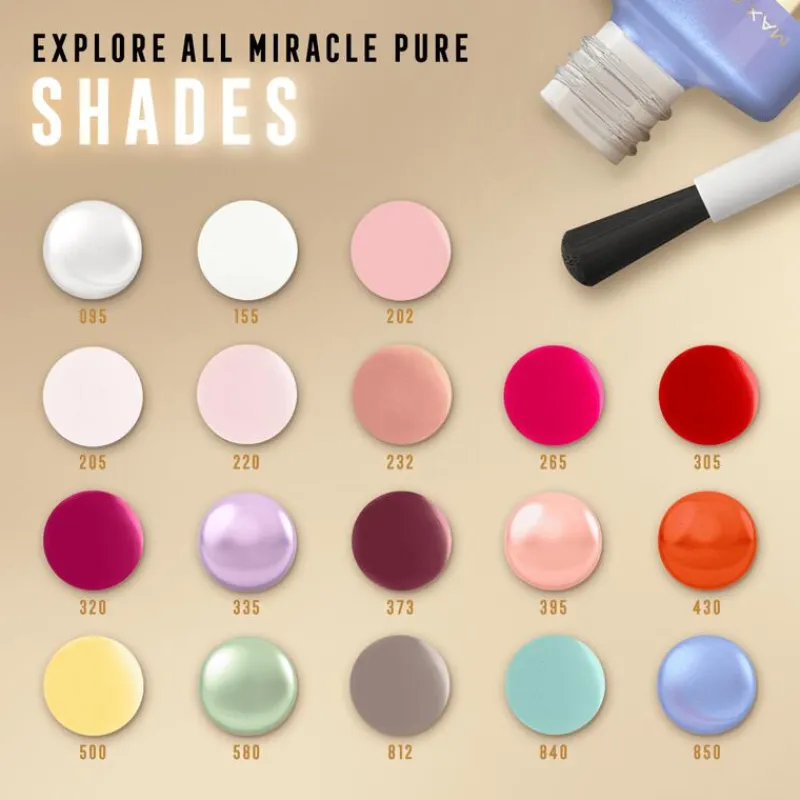 Online Max Factor Miracle Pure Nagellak - Oranje - 430 Bold Jasper