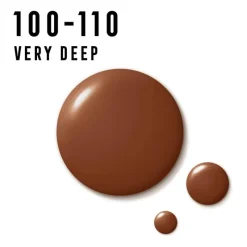 New Max Factor Miracle Pure Serum Foundation 30 ML 100-110 Very Deep