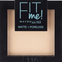 Best Maybelline Fit Me Matte + Poreless Powder 115 Ivory