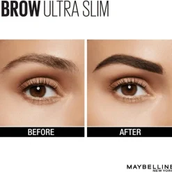 Clearance Maybelline New York Brow Ultra Slim Wenkbrauwpotlood 6 Black Brown 4,19 GR 06 - Black Brown