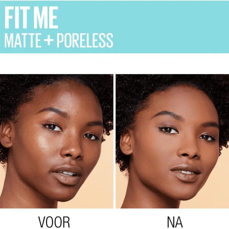 Online Maybelline New York Fit Me Matte + Poreless Foundation 348 Golden Almond