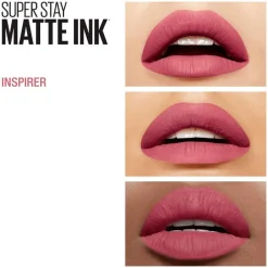 Clearance Maybelline New York Superstay Matte Ink Lippenstift 125 Inspirer