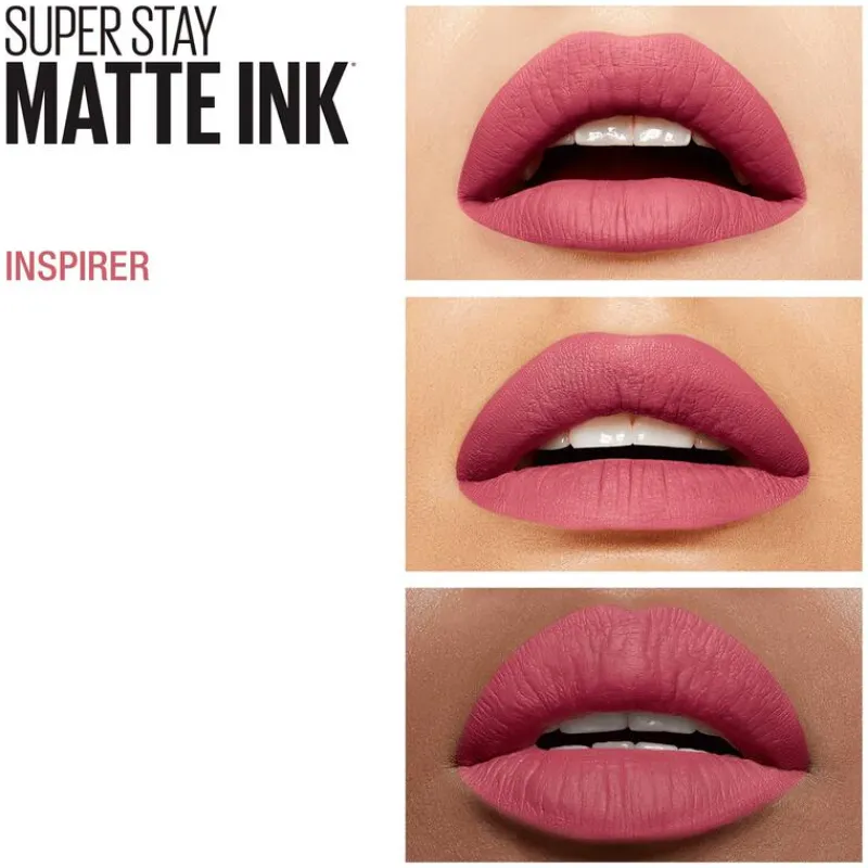 Clearance Maybelline New York Superstay Matte Ink Lippenstift 125 Inspirer
