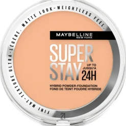 Discount Maybelline New York SuperStay 24H Hybrid Powder Foundation 21