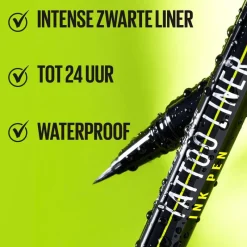 Best Maybelline New York Tattoo Eyeliner Ink Pen Zwart Black