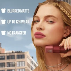 Clearance Maybelline New York Teddy Tint Lipstick 40 Petalcore