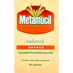 New Metamucil Poeder Suikervrij Orange Sachets