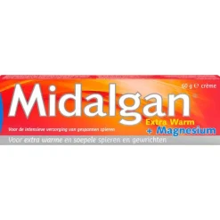Outlet Midalgan Extra Warm + Magnesium 60 GR