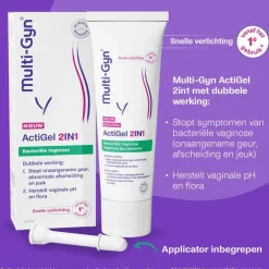 Discount Multigyn Multi-Gyn ActiGel 2in1 bij bacteriële vaginose 50ml