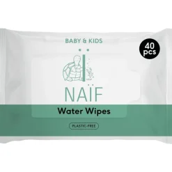 New Naïf Naif plasticvrije waterdoekjes single pack 1x40