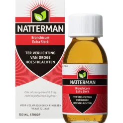Outlet Natterman Bronchicum Extra Sterk 100 ML