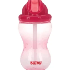 Outlet Nûby Flip-It Rietjesbeker Roze 12+ m 355 ML