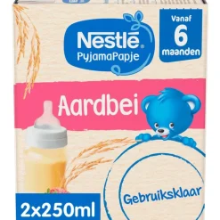 Outlet Nestle Nestlé Baby PyjamaPapje Aardbei 6+ 500 ml
