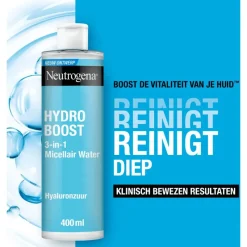 New Neutrogena Hydro Boost Micellair Water Alle Huidtypen 400 ML