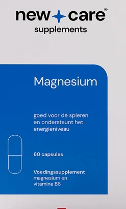 New New Care Magnesium Capsules 60 stuks