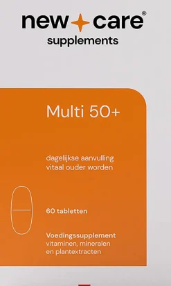 New New Care Multi 50+ Dagelijkse Aanvulling Tabletten 60 stuks