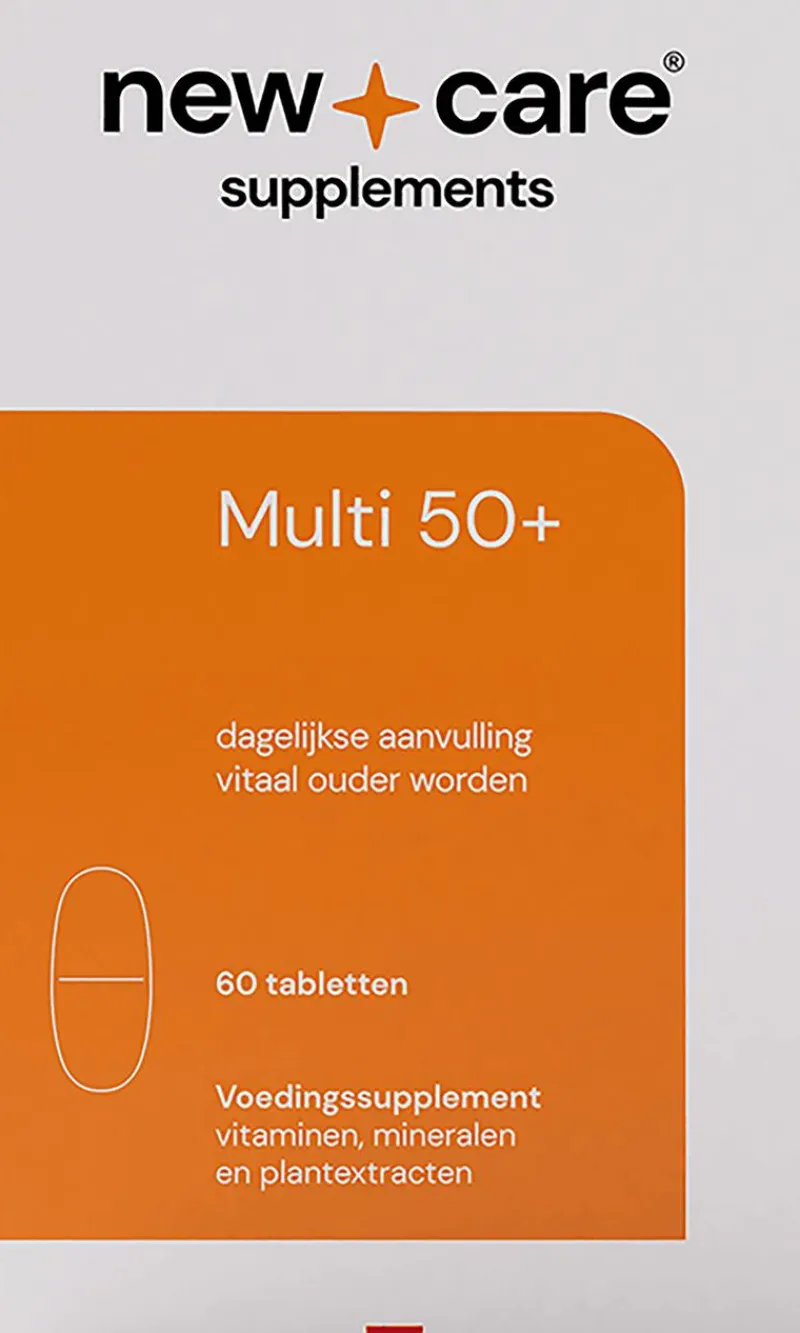 New New Care Multi 50+ Dagelijkse Aanvulling Tabletten 60 stuks