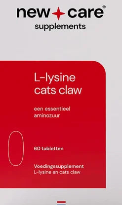 New New Care NewCare L-Lysine Cats Claw Tabletten 60 stuks