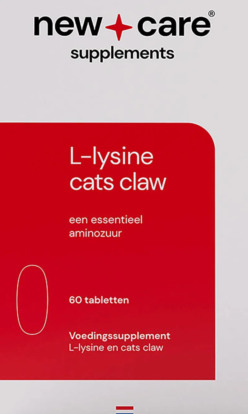 New New Care NewCare L-Lysine Cats Claw Tabletten 60 stuks