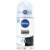 Hot NIVEA Black & White Invisible Pure Deodorant Roller 50 ML